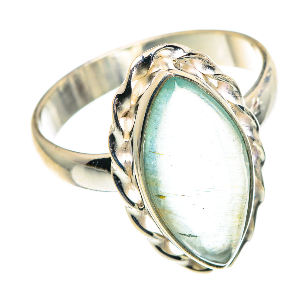Aquamarine Rings handcrafted by Ana Silver Co - RING90199