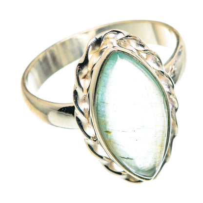 Aquamarine Rings handcrafted by Ana Silver Co - RING90199