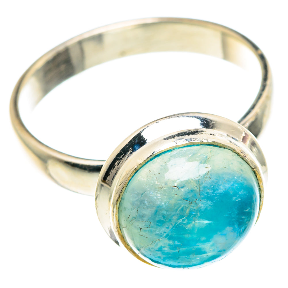 Rainbow Moonstone Rings handcrafted by Ana Silver Co - RING90206