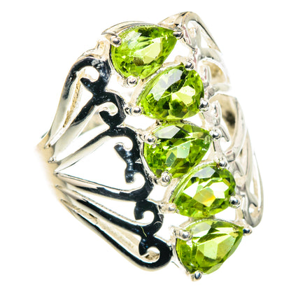 Peridot Rings handcrafted by Ana Silver Co - RING90209