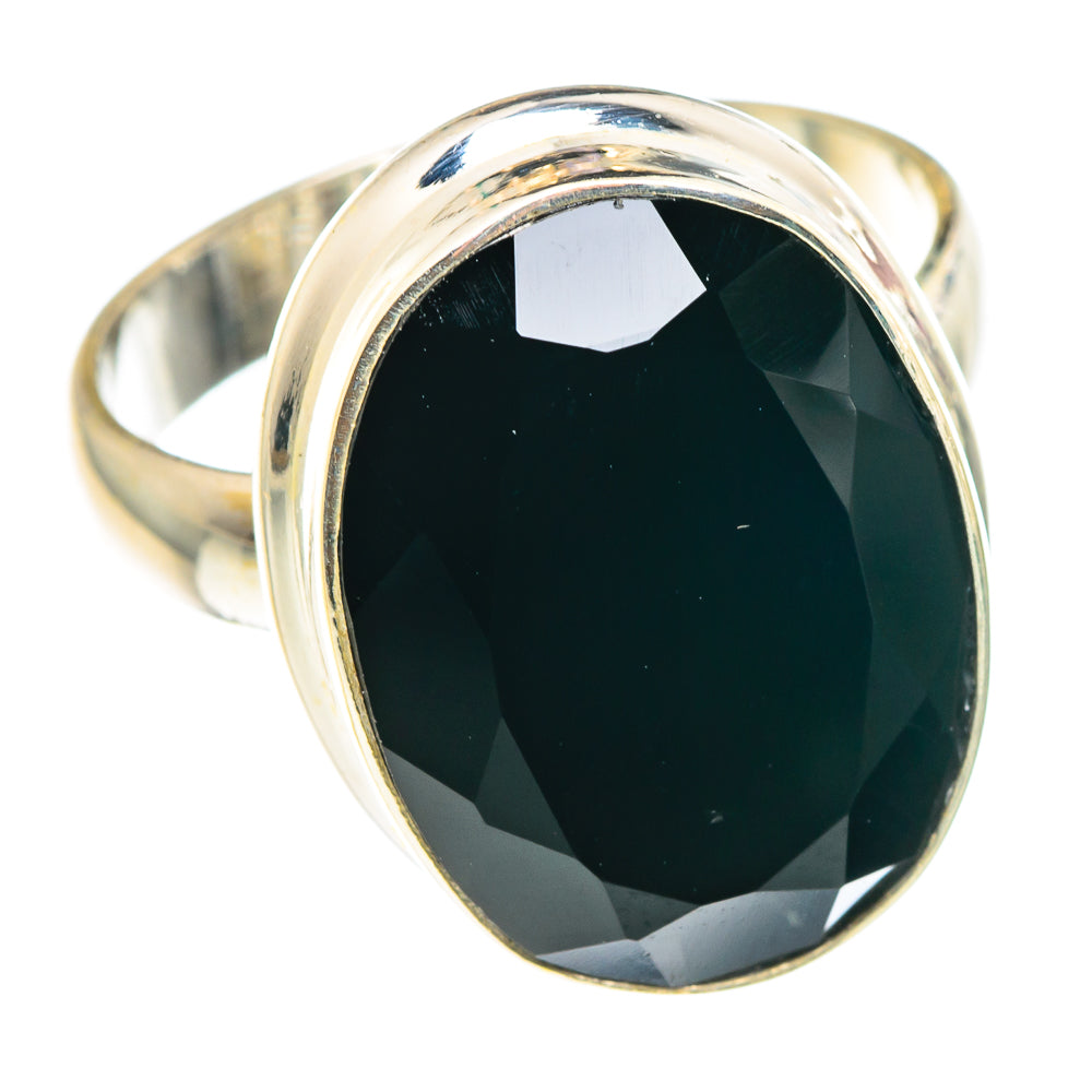 Black Onyx Rings handcrafted by Ana Silver Co - RING90224