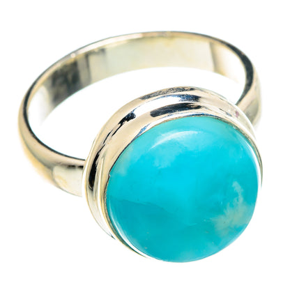 Larimar Rings handcrafted by Ana Silver Co - RING90235
