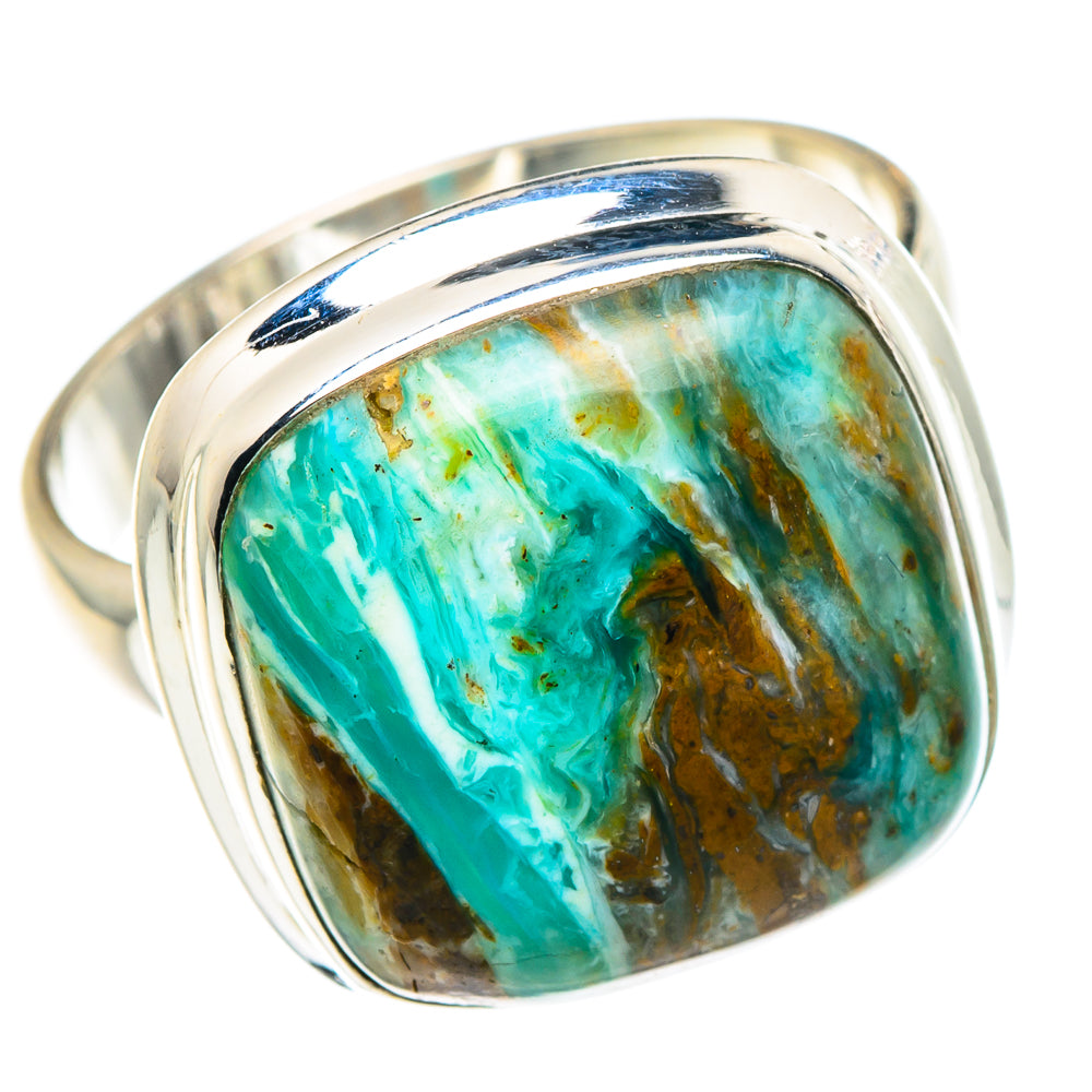 Peruvian Opal Rings handcrafted by Ana Silver Co - RING90238