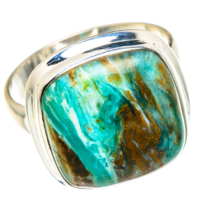 Peruvian Opal Rings handcrafted by Ana Silver Co - RING90238