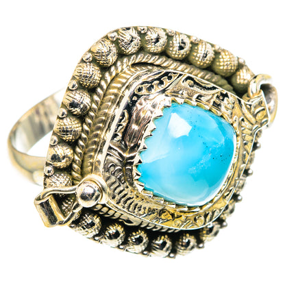 Larimar Rings handcrafted by Ana Silver Co - RING90244