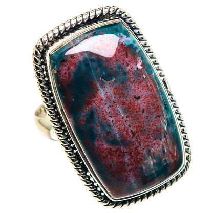 Bloodstone Rings handcrafted by Ana Silver Co - RING90246