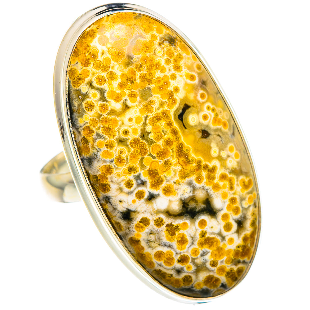 Ocean Jasper Rings handcrafted by Ana Silver Co - RING90253