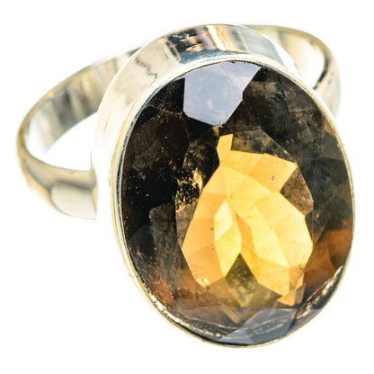 Smoky Quartz Rings handcrafted by Ana Silver Co - RING90254