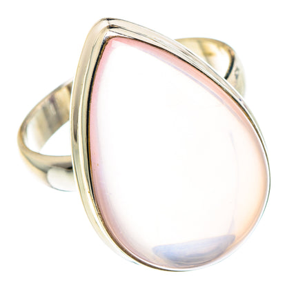 Rose Quartz Rings handcrafted by Ana Silver Co - RING90258