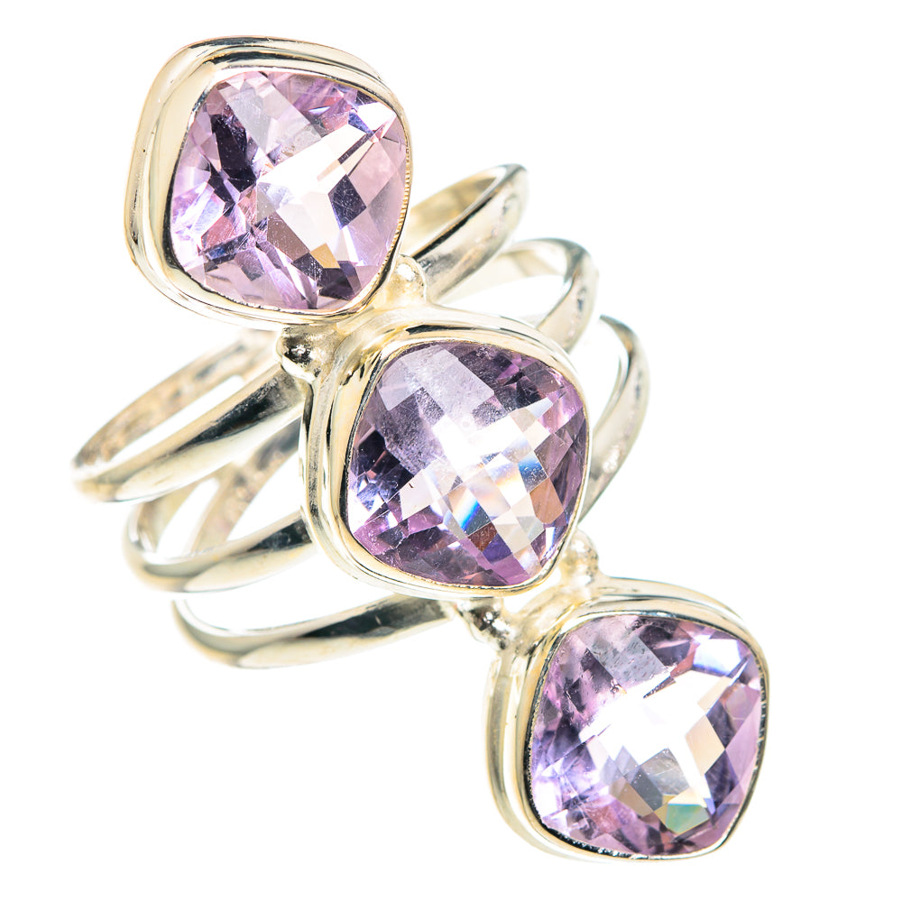Amethyst Rings handcrafted by Ana Silver Co - RING90265