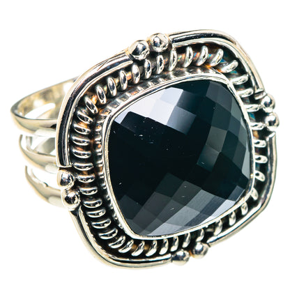 Black Onyx Rings handcrafted by Ana Silver Co - RING90267