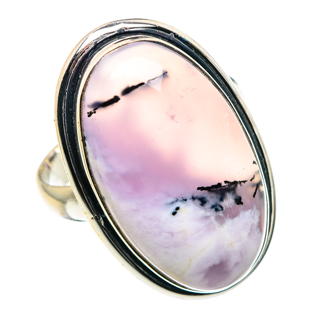 Dendritic Opal Rings handcrafted by Ana Silver Co - RING90268