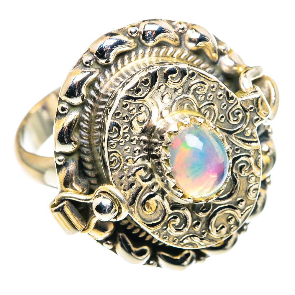 Ethiopian Opal Rings handcrafted by Ana Silver Co - RING90279