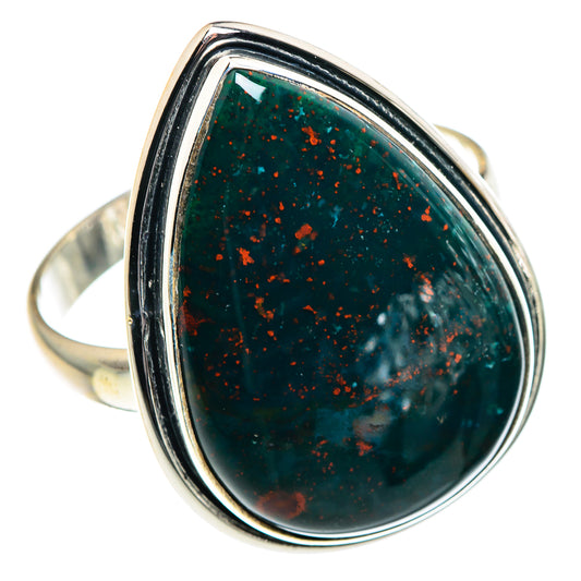 Bloodstone Rings handcrafted by Ana Silver Co - RING90285