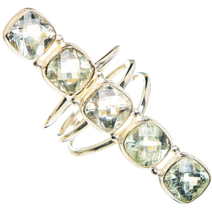 White Quartz Rings handcrafted by Ana Silver Co - RING90288