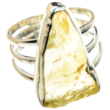 Libyan Glass Rings handcrafted by Ana Silver Co - RING90296 - Photo 2