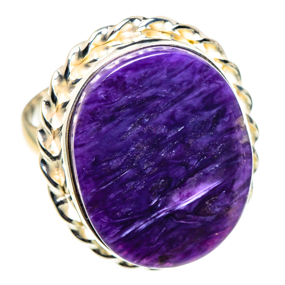 Charoite Rings handcrafted by Ana Silver Co - RING90304