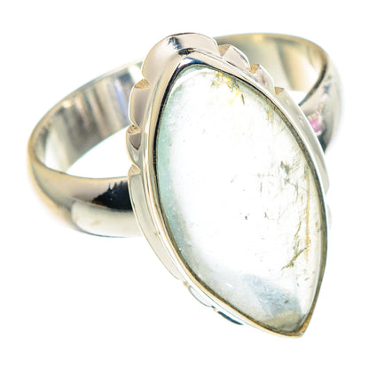 Aquamarine Rings handcrafted by Ana Silver Co - RING90318 - Photo 2