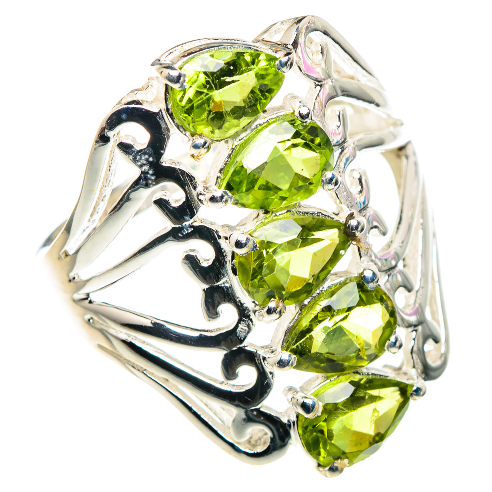 Peridot Rings handcrafted by Ana Silver Co - RING90325