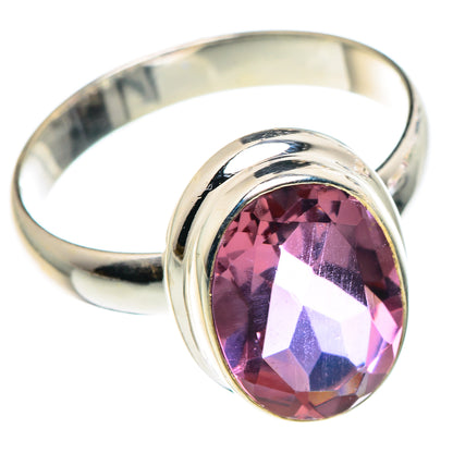 Color Change Alexandrite (Lab.) Rings handcrafted by Ana Silver Co - RING90335