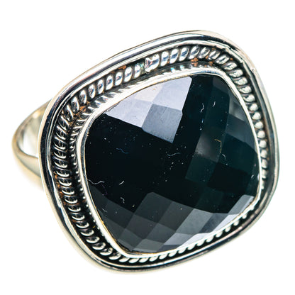 Black Onyx Rings handcrafted by Ana Silver Co - RING90337