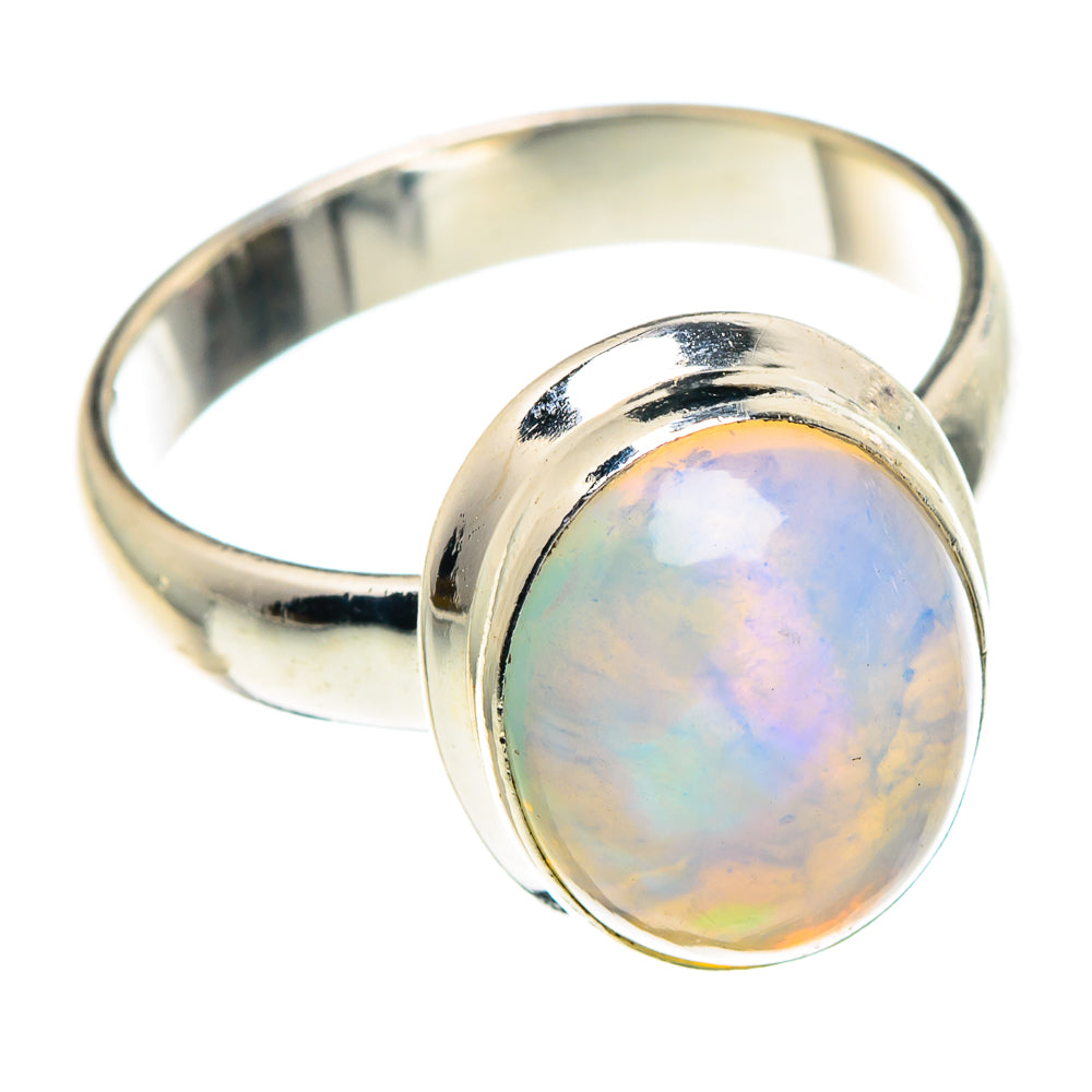 Ethiopian Opal Rings handcrafted by Ana Silver Co - RING90343
