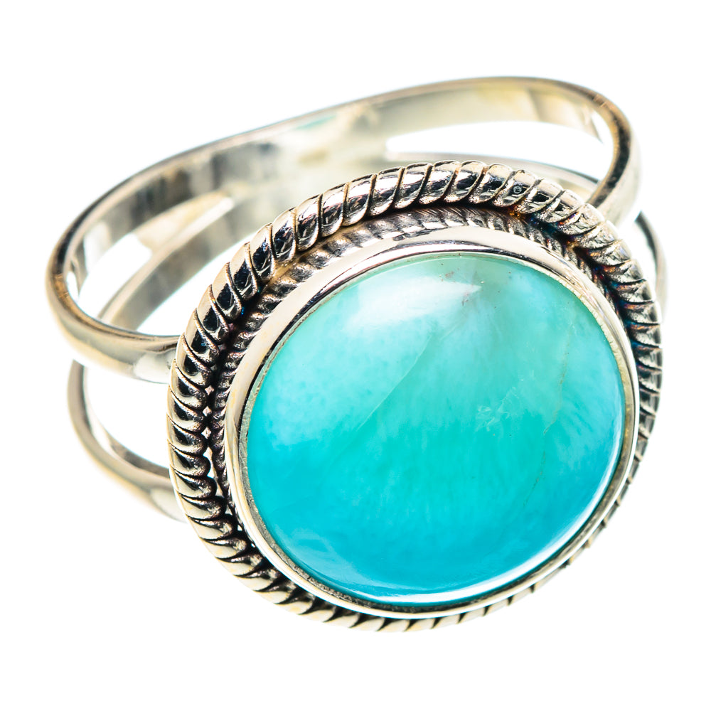 Larimar Rings handcrafted by Ana Silver Co - RING90348