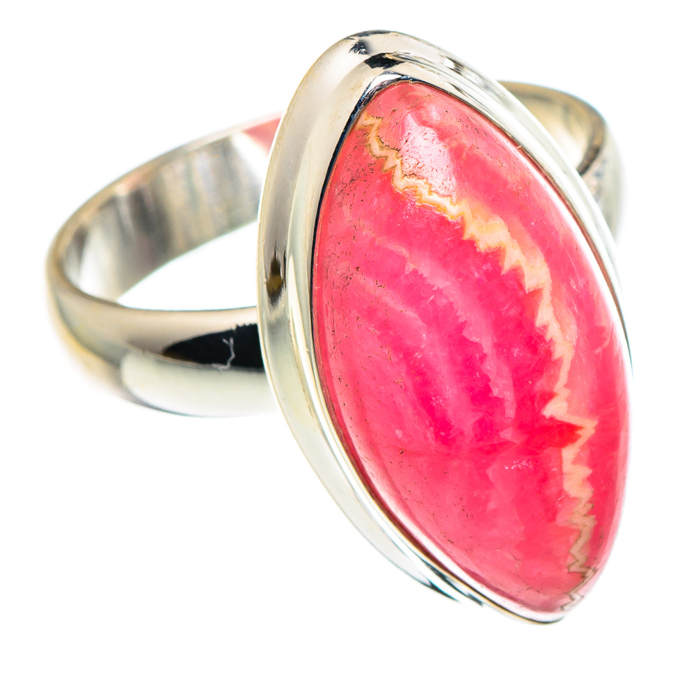 Rhodochrosite Rings handcrafted by Ana Silver Co - RING90364