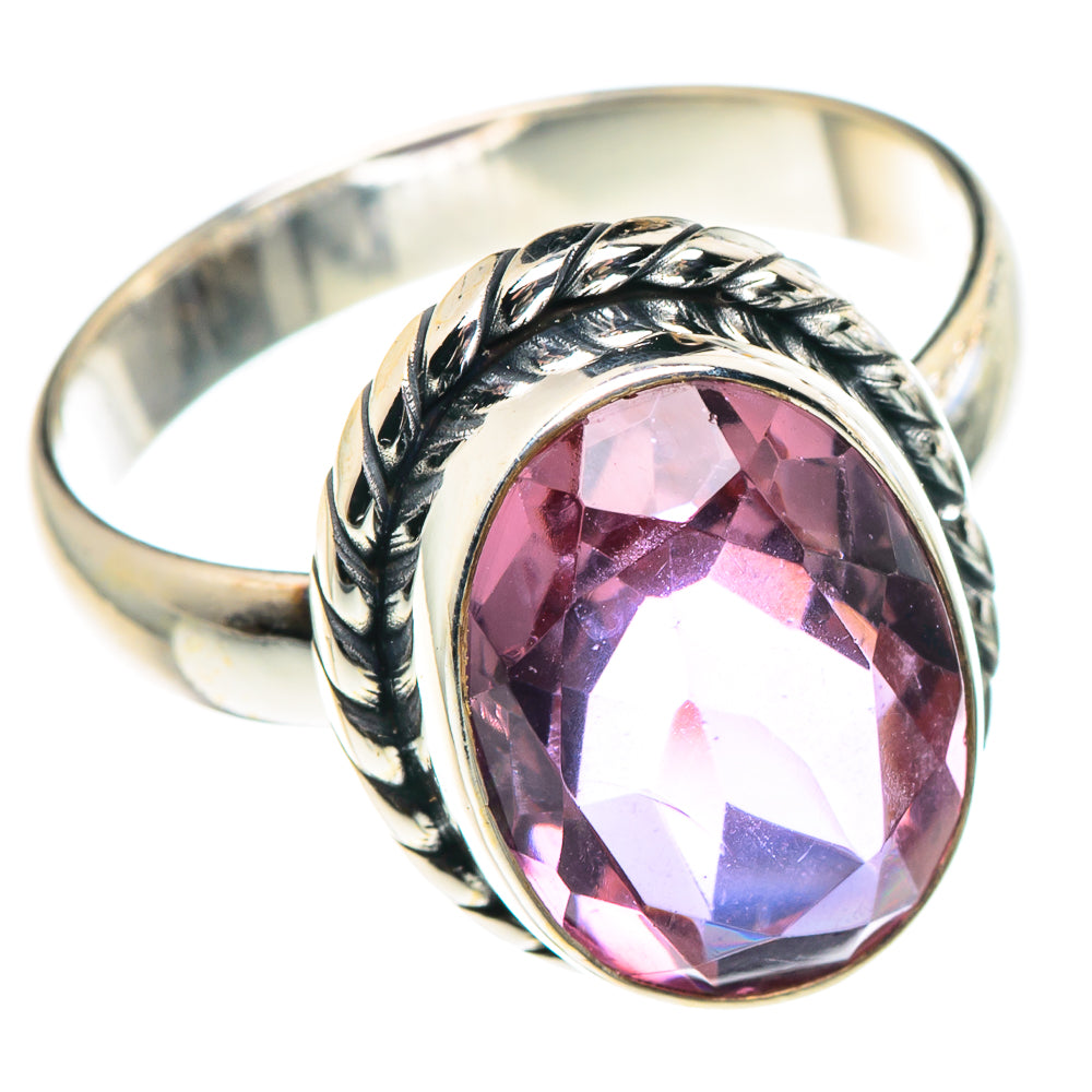 Color Change Alexandrite (Lab.) Rings handcrafted by Ana Silver Co - RING90367