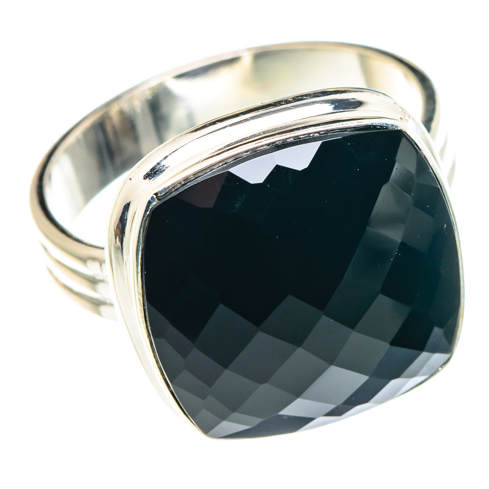 Black Onyx Rings handcrafted by Ana Silver Co - RING90369
