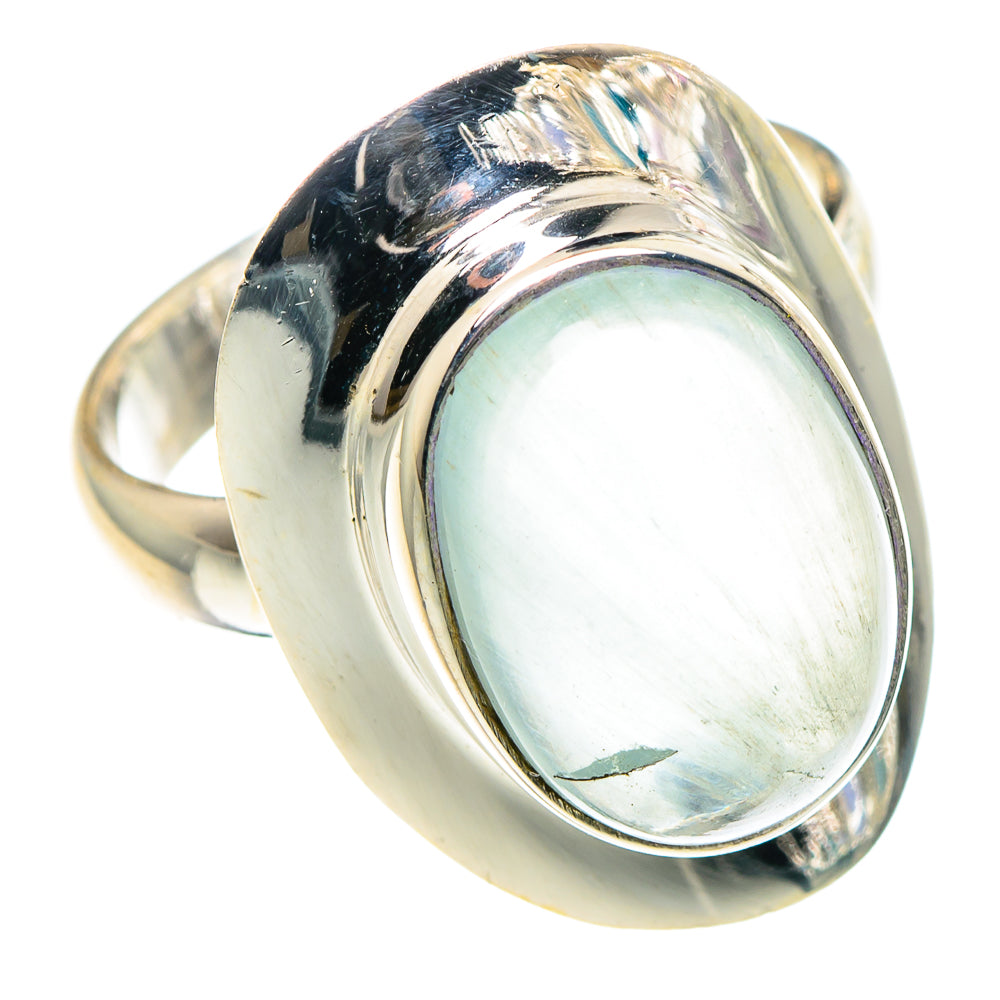 Aqua Chalcedony Rings handcrafted by Ana Silver Co - RING90382