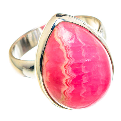 Rhodochrosite Rings handcrafted by Ana Silver Co - RING90393
