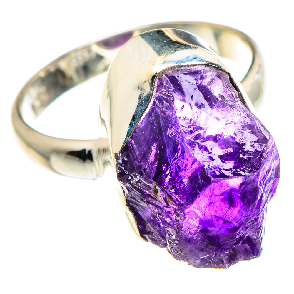 Amethyst Rings handcrafted by Ana Silver Co - RING90395 - Photo 2