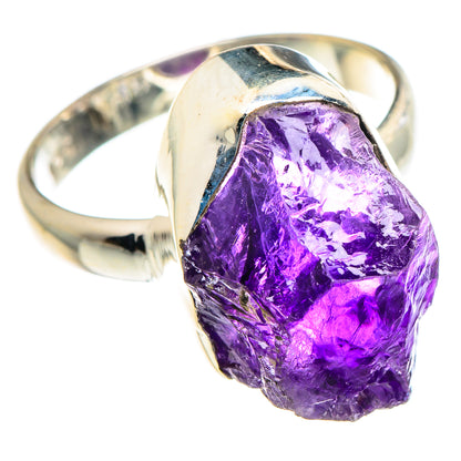 Amethyst Rings handcrafted by Ana Silver Co - RING90395 - Photo 2