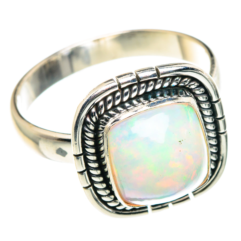 Ethiopian Opal Rings handcrafted by Ana Silver Co - RING90402