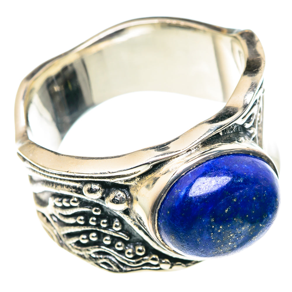 Lapis Lazuli Rings handcrafted by Ana Silver Co - RING90409