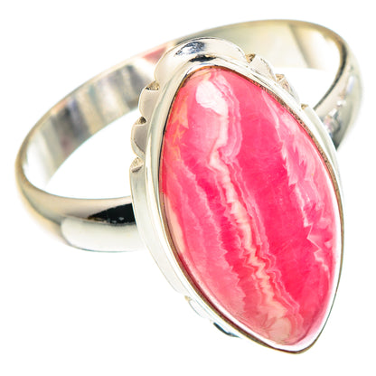Rhodochrosite Rings handcrafted by Ana Silver Co - RING90419