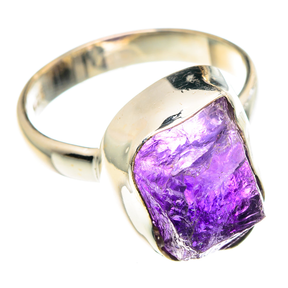 Amethyst Rings handcrafted by Ana Silver Co - RING90423 - Photo 2