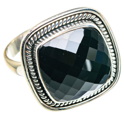 Black Onyx Rings handcrafted by Ana Silver Co - RING90425 - Photo 2