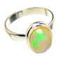 Ethiopian Opal Rings handcrafted by Ana Silver Co - RING90428