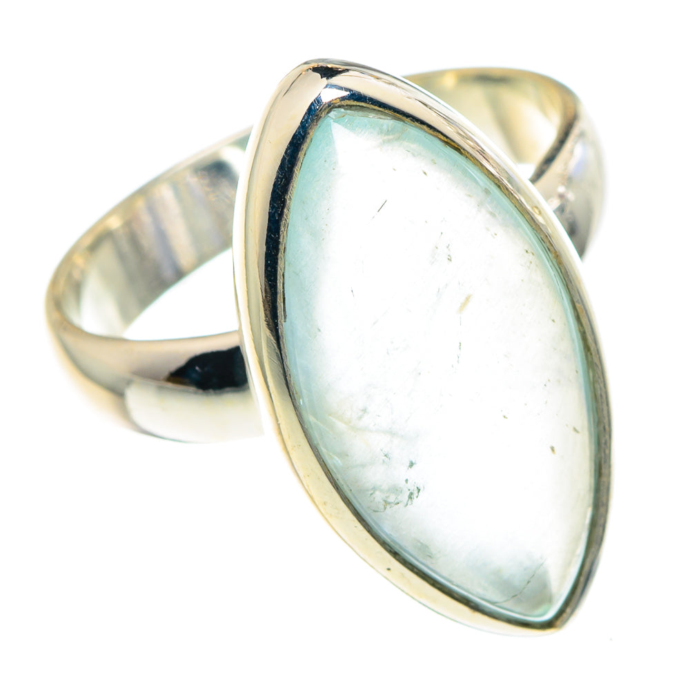 Aquamarine Rings handcrafted by Ana Silver Co - RING90434 - Photo 2