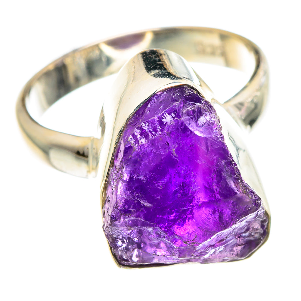 Amethyst Rings handcrafted by Ana Silver Co - RING90447 - Photo 2