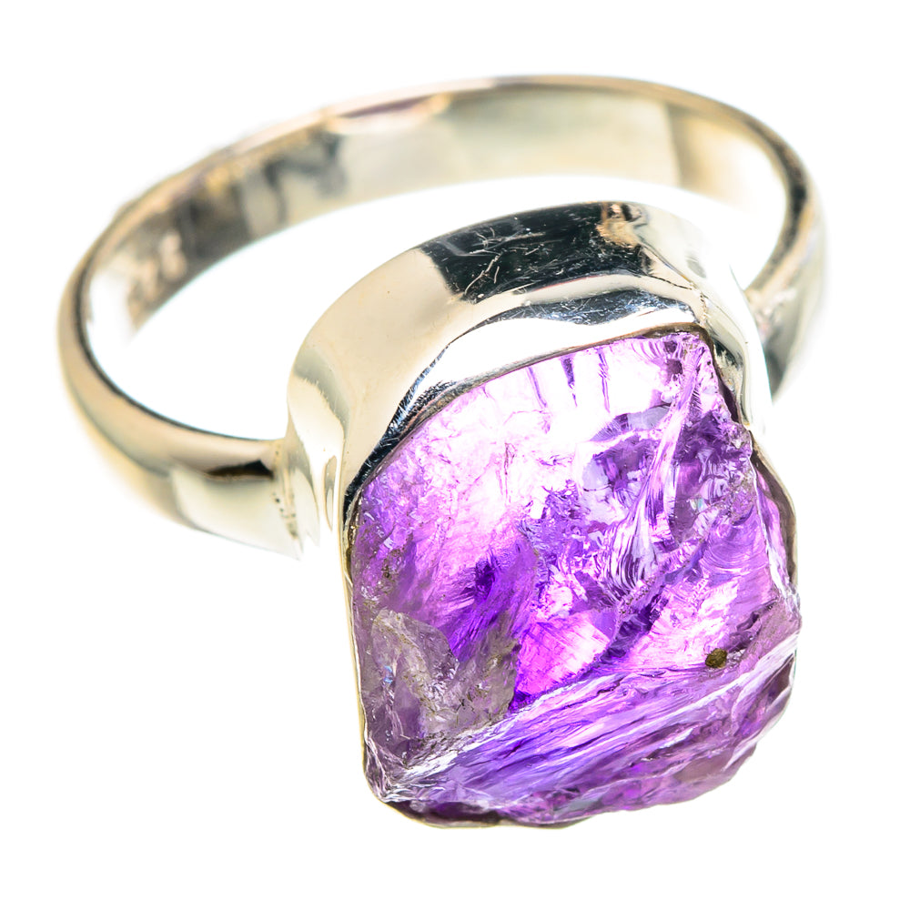 Amethyst Rings handcrafted by Ana Silver Co - RING90449 - Photo 2