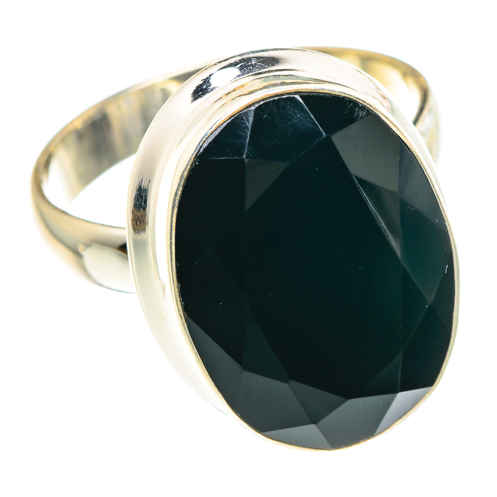 Black Onyx Rings handcrafted by Ana Silver Co - RING90451 - Photo 2