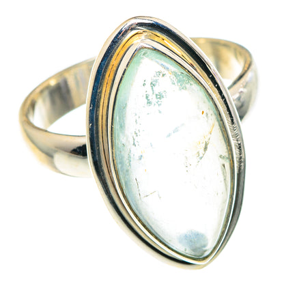 Aquamarine Rings handcrafted by Ana Silver Co - RING90458