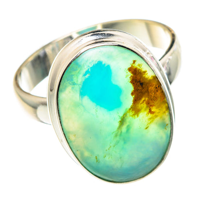 Peruvian Opal Rings handcrafted by Ana Silver Co - RING90459