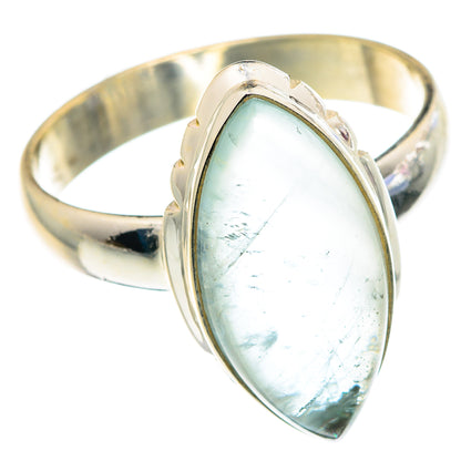 Aquamarine Rings handcrafted by Ana Silver Co - RING90474