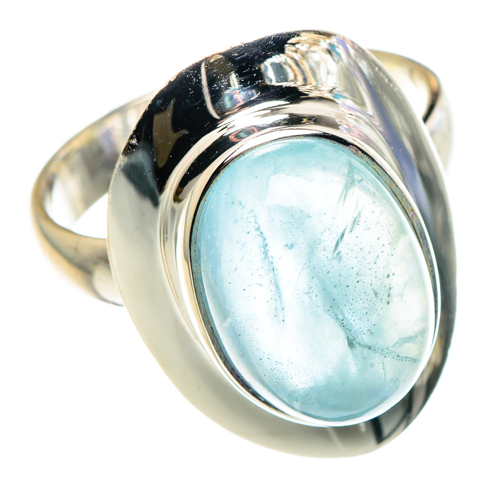 Aquamarine Rings handcrafted by Ana Silver Co - RING90494