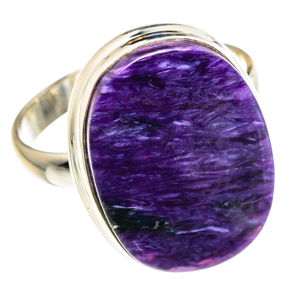 Charoite Rings handcrafted by Ana Silver Co - RING90522