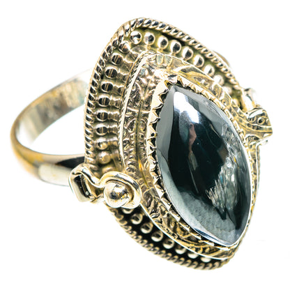 Hematite Rings handcrafted by Ana Silver Co - RING90537
